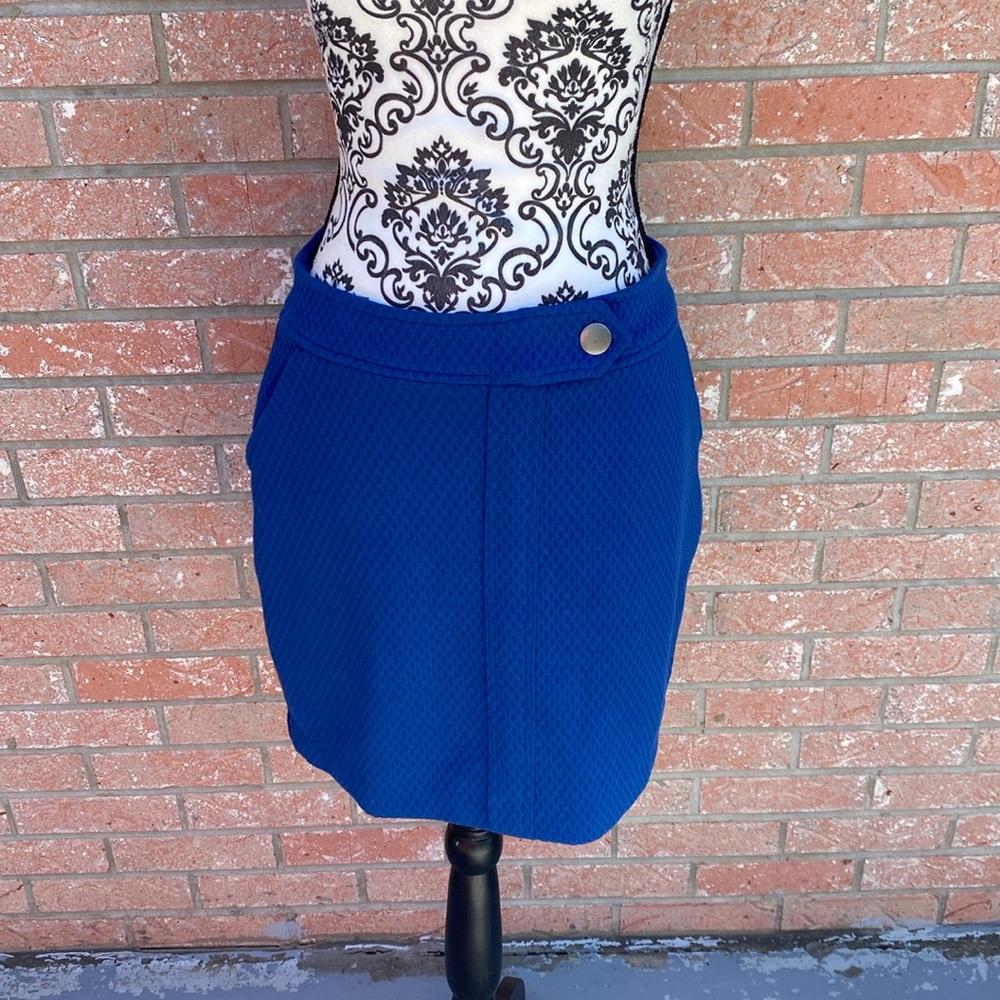 NWT Banana Republic blue skirt.